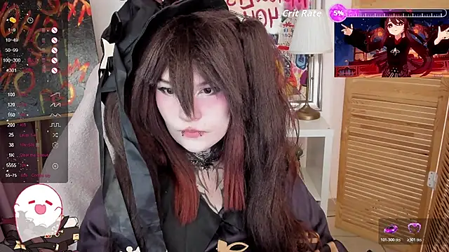 Snapshot of mekurisu chatting on 24, 4, 2026 mekurisu online show from 24, 4, 2026