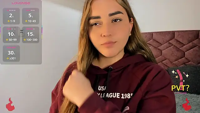 Snapshot of Lucia_star__ chatting on 8, 9, 2025 Lucia star   online show from 8, 9, 2025