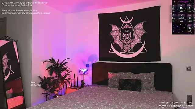 Snapshot of Taste_of_Grace chatting on 26, 2, 2025 Taste of Grace online show from 26, 2, 2025