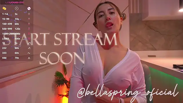 b3llaspringg online show from 30, 3, 2026