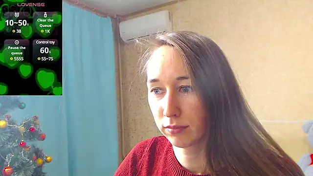 Snapshot of --Model--2 chatting on 1, 2, 2025 --Model--2 online show from 1, 2, 2025