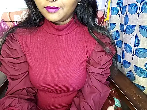 Snapshot of Muktha chatting on 21, 2, 2025 Muktha online show from 21, 2, 2025