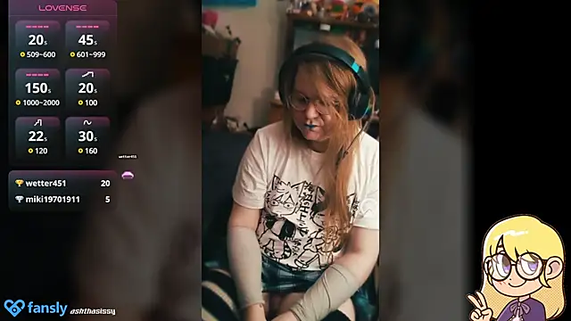 Snapshot of AshThaSissy chatting on 19, 12, 2024 AshThaSissy online show from 19, 12, 2024