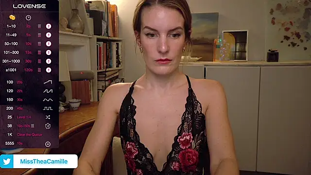 Snapshot of MissTheaCamille chatting on 1, 2, 2025 MissTheaCamille online show from 1, 2, 2025