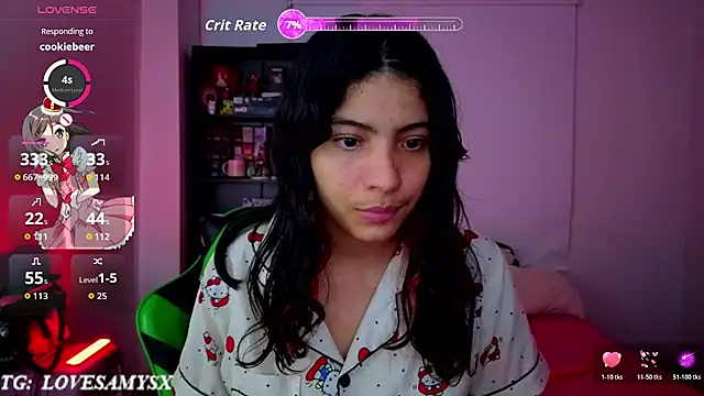 Snapshot of Lovelyamyy chatting on 19, 6, 2026 Lovelyamyy online show from 19, 6, 2026