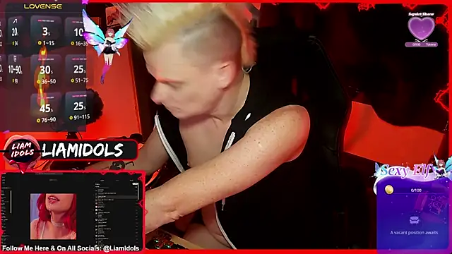 Snapshot of LiamIdols chatting on 17, 1, 2025 LiamIdols online show from 17, 1, 2025