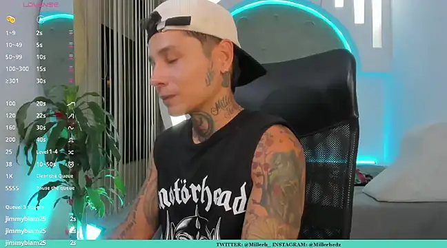 Snapshot of tattokoi chatting on 1, 3, 2025 tattokoi online show from 1, 3, 2025