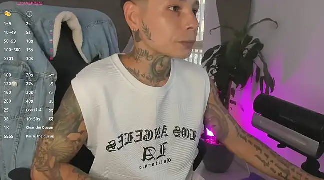 Snapshot of tattokoi chatting on 14, 3, 2025 tattokoi online show from 14, 3, 2025