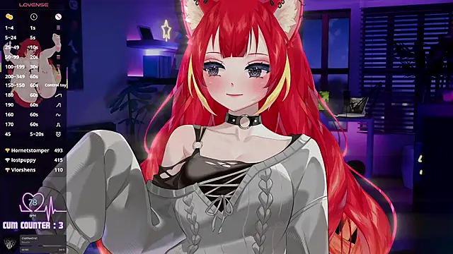 LewdKira VT online show from 17, 1, 2026