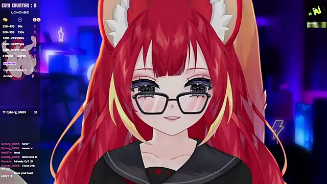 LewdKira VT online show from 18, 5, 2026