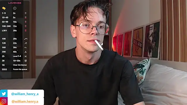 William Henry  online show from 14, 3, 2026