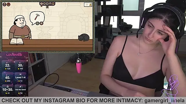 Gamergirl-Linela online show from 24, 9, 2025