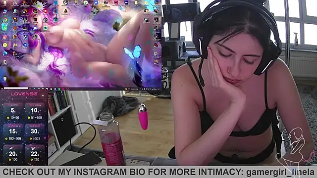 Gamergirl-Linela online show from 2, 10, 2025