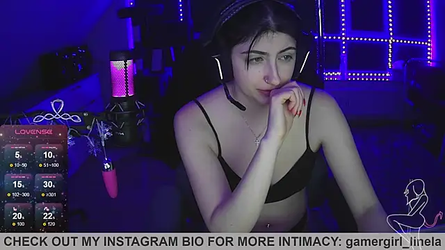 Gamergirl-Linela online show from 29, 11, 2025