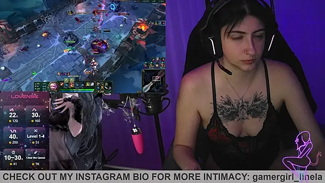 Gamergirl-Linela online show from 7, 1, 2026