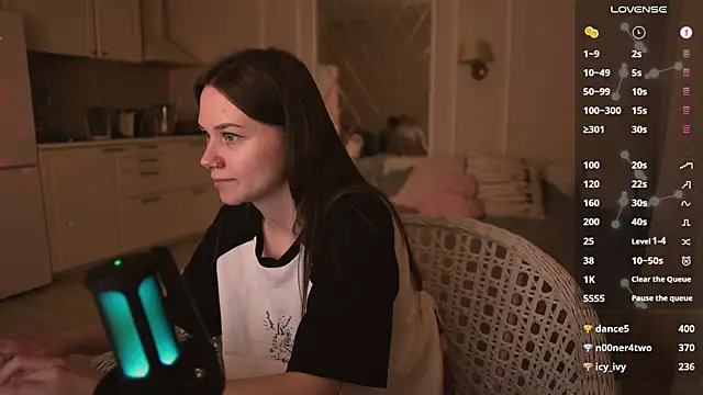 Snapshot of alexa_feels_ chatting on 1, 3, 2025 alexa feels  online show from 1, 3, 2025
