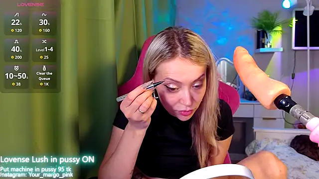 Snapshot of Margony chatting on 29, 9, 2025 Margony online show from 29, 9, 2025