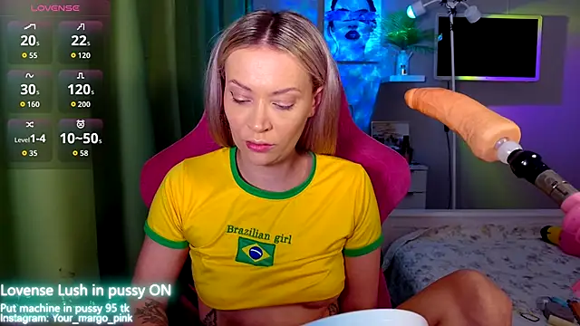 Snapshot of Margony chatting on 31, 10, 2025 Margony online show from 31, 10, 2025