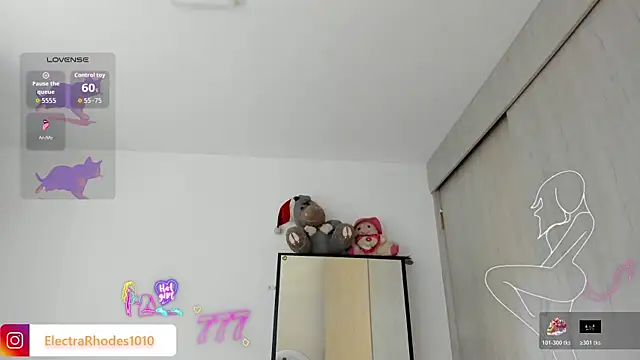 ElectraRhodes1 online show from 4, 2, 2026