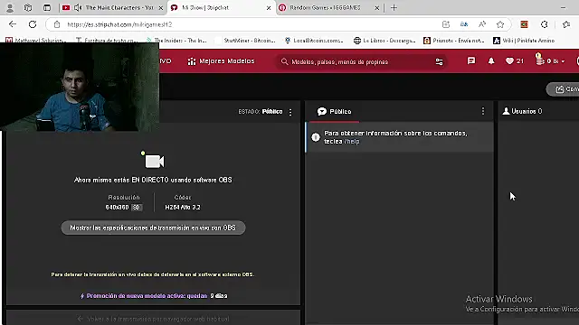 Snapshot of mikigamesH2 chatting on 9, 3, 2025 mikigamesH2 online show from 9, 3, 2025