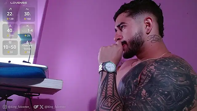 king falconer online show from 25, 3, 2026