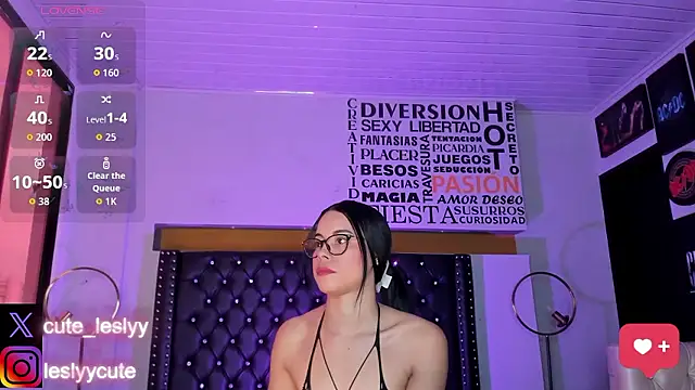 lesly cutee online show from 11, 1, 2026