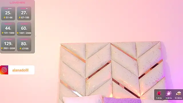 AlanaDoll online show from 4, 2, 2026