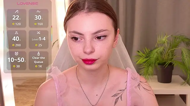 Snapshot of PhantomLace chatting on 3, 10, 2025 PhantomLace online show from 3, 10, 2025