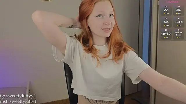 sweettykitty online show from 10, 7, 2026