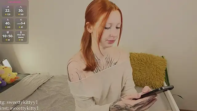 sweettykitty online show from 25, 7, 2026