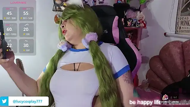 Lucycosplay777 online show from 13, 3, 2026