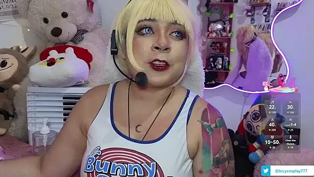 Lucycosplay777 online show from 22, 3, 2026