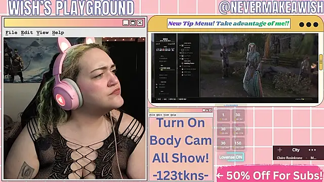 nevermakeawish online show from 27, 3, 2026