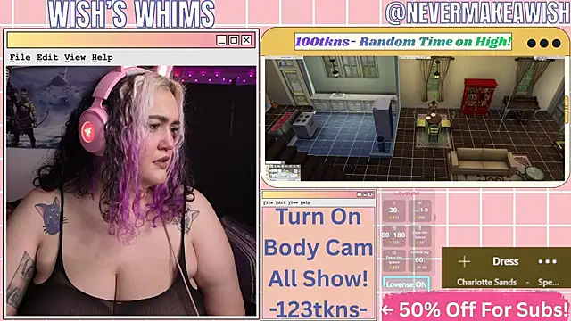 nevermakeawish online show from 17, 7, 2026