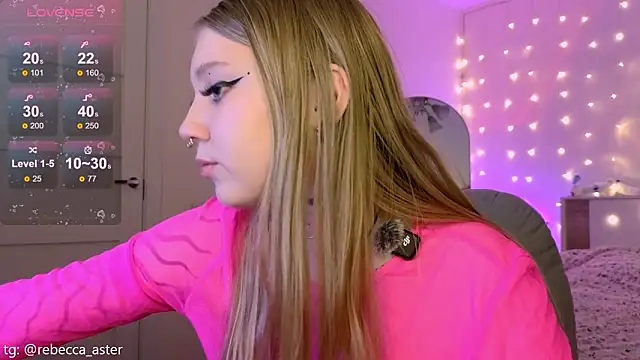 Snapshot of RebeccaAster chatting on 16, 2, 2026 RebeccaAster online show from 16, 2, 2026