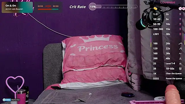 PrincessKikiZa online show from 2, 6, 2026