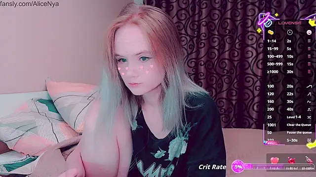 AliceNya cute online show from 12, 10, 2025