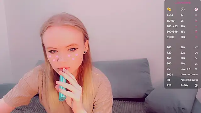 AliceNya cute online show from 3, 4, 2026