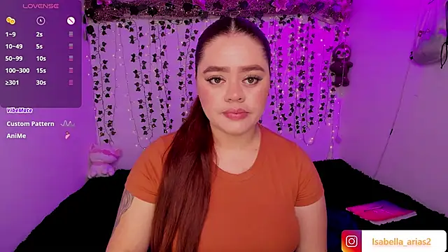 isabella arias2 online show from 13, 1, 2026