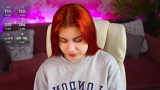 Snapshot of GingerPinky chatting on 4, 2, 2026 GingerPinky online show from 4, 2, 2026