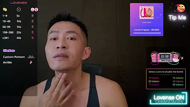 OceanCandy9 online show from 2, 2, 2026