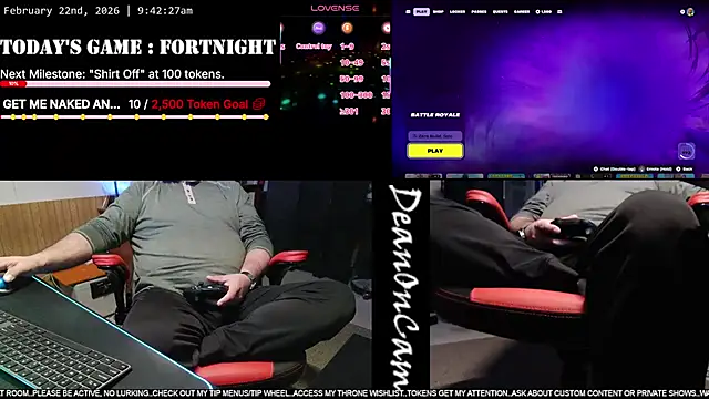 DeanonCam online show from 22, 2, 2026