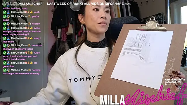millamischief online show from 27, 6, 2026