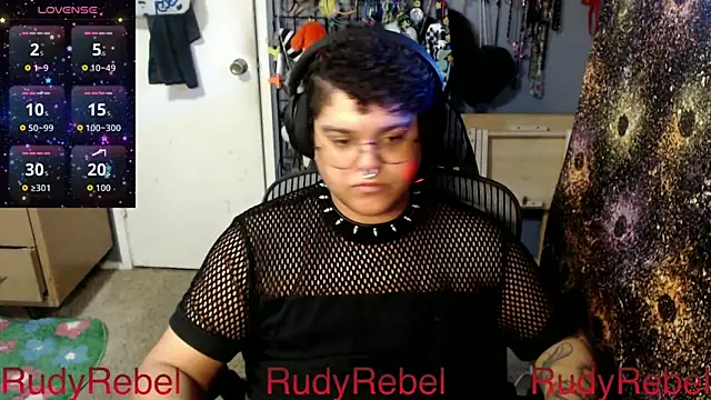 Snapshot of RudyRebel chatting on 26, 2, 2026 RudyRebel online show from 26, 2, 2026