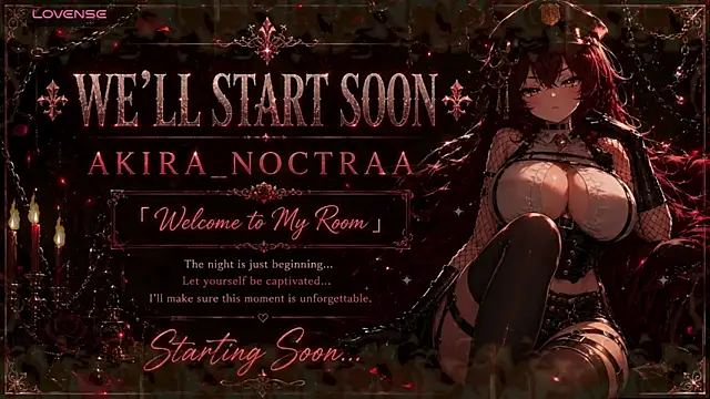 Akira Noctra online show from 3, 6, 2026