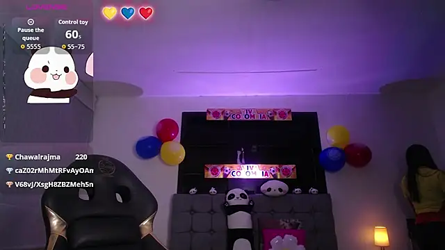 Melannyy V online show from 3, 7, 2026