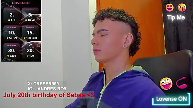sebascuterouss online show from 13, 7, 2026