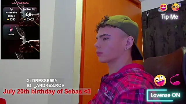 sebascuterouss online show from 16, 7, 2026