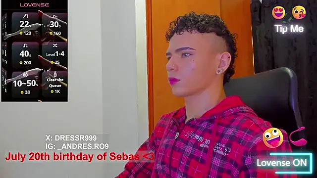sebascuterouss online show from 18, 7, 2026