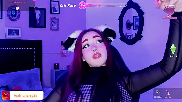Snapshot of Leah_cherry chatting on 16, 7, 2026 Leah cherry online show from 16, 7, 2026